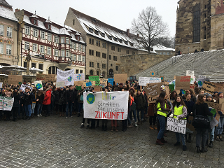 SchülerInnen streiken für Klimaschutz