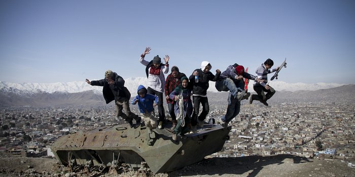Skateboarding in Afghanistan