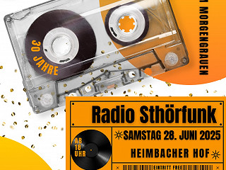Jubelparty zu 30 Jahre StHörfunk